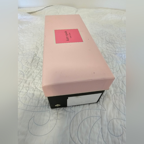 Kate Spade Kiersten Bow Leather Flats Light Pink Women's Size 7.5B - Picture 11 of 12